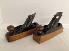 Two Stanley No. 22 Antique Wood Planers