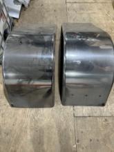 Semi Truck stainless steel fenders