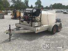 (Hawk Point, MO) 2009 R&R Trailers UT612H Portable Steam Cleaner/Pressure Washer Used. Motor cranks.