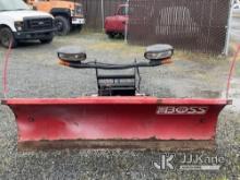 (Tacoma, WA) 2016 Snow Plow 8 FT NOTE: This unit is being sold AS IS/WHERE IS via Timed Auction and