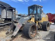 (Redding, CA) 2013 John Deere 644K Rubber Tired Tractor Loader Not Running, Condition Unknown, Bad E