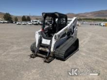 (McCarran, NV) 2018 Bobcat T740 Tracked Skid Steer Loader Not Running, Condition Unknown, Cracked Oi