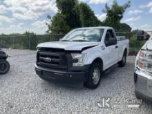 (Villa Rica, GA) 2017 Ford F150 Pickup Truck, (GA Power Unit) Not Running, Condition Unknown, Body/P