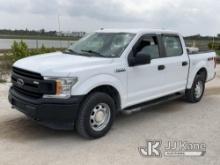 2018 Ford F150 4x4 Crew-Cab Pickup Truck Runs & Moves) (FL Residents Purchasing Titled Items - tax, 