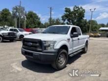 (Tampa, FL) 2016 Ford F150 4x4 Extended-Cab Pickup Truck Runs & Moves)(Body Damage
