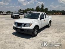 (Villa Rica, GA) 2014 Nissan Frontier Extended-Cab Pickup Truck Runs & Moves) ( Body/ Paint Damage,