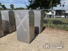 (Villa Rica, GA) 2 Qty Aluminum Cabinets NOTE: This unit is being sold AS IS/WHERE IS via Timed Auct