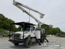 (Shelby, NC) HiRanger XT60-70, Over-Center Elevator Bucket Truck rear mounted on 2014 Freightliner M