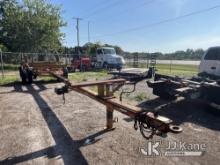 1967 Baker S/A Extendable Pole Trailer Moves)(Body Damage, Rust