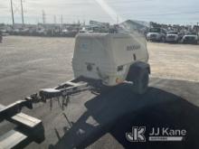 (Elizabethtown, KY) 2017 Doosan P185WDO-T4FD Portable Air Compressor, trailer mtd Runs