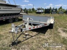 (Westlake, FL) 2018 Altec TG-124S S/A Material Trailer Jack Stand Bent, Rust & Tailgate Damage, Fend