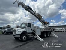 Altec DT65E, Digger Derrick rear mounted on 2019 Freightliner M2 106 6x6 T/A Flatbed/Utility Truck R
