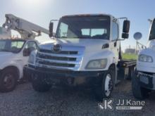 2016 Hino 268 Rollback Truck Not Running, Cranks Does Not Start, Drive Shaft Disconnected, Condition