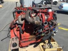 One 8.9L Cummins CNG Engine (Used) NOTE: This unit is being sold AS IS/WHERE IS via Timed Auction an