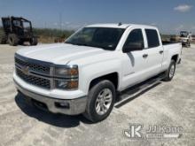 (Hawk Point, MO) 2014 Chevrolet Silverado 1500 4x4 Crew-Cab Pickup Truck Runs & Moves) (Jump To Star