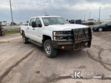 2017 Chevrolet Silverado 2500HD 4x4 Crew-Cab Pickup Truck Runs, Moves, Rust and Body Damage