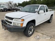 (Conway, AR) 2012 Chevrolet Colorado 4x4 Extended-Cab Pickup Truck Runs Briefly but dies, Then Diffi