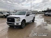 2017 Ford F150 4x4 Crew-Cab Pickup Truck Runs & Moves) (Seller States: Engine Issues