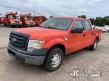 2010 Ford F150 Crew-Cab Pickup Truck Runs & Moves) (Minor Paint and Body Damage).