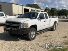 2011 Chevrolet Silverado 2500HD 4x4 Extended-Cab Pickup Truck Runs & Moves) (Jump to Start, Check En