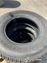 (4) Bridgestone Duler H/T Tires P265/70R17 NOTE: This unit is being sold AS IS/WHERE IS via Timed Au