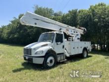(Northlake, TX) Altec AA55-MH, Material Handling Bucket Truck rear mounted on 2016 Freightliner M2 1