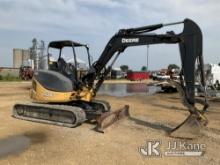 2013 John Deere 50D Hydraulic Excavator Runs, Moves, Operates