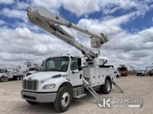 (Waxahachie, TX) Altec AM55, Over-Center Material Handling Bucket Truck rear mounted on 2017 Freight