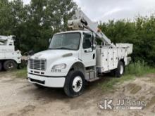 (Des Moines, IA) Altec TA41M, Articulating & Telescopic Material Handling Bucket Truck mounted behin