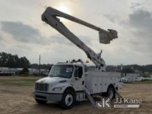 (Byram, MS) Altec AA55-MH, Articulating Material Handling Bucket Truck rear mounted on 2015 Freightl