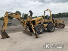 (South Beloit, IL) 2017 Vermeer Corporation RTX750 Articulating Rubber Tired Trencher Runs, Moves, O