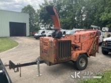 2011 Vermeer BC1000XL Chipper (12in Drum) Starts-Does Not Stay Running-Condition Unknown, Clutch Eng