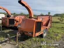 (Kansas City, MO) 2009 Vermeer BC1000XL Chipper (12in Drum) No Title) (Runs) (Does Not Operate, Miss