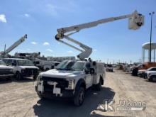 Altec AT37G, Articulating & Telescopic Bucket Truck mounted behind cab on 2018 Ford F550 Service Tru