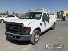 2008 Ford F250 Extended-Cab Pickup Truck Runs, Moves, Air Bag Light Is On