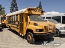 2009 Chevrolet C5500 School Bus Not Running, Stripped of Parts