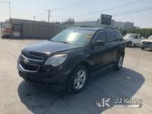 2014 Chevrolet Equinox AWD Sport Utility Vehicle Runs, Moves, Cracked Windshield