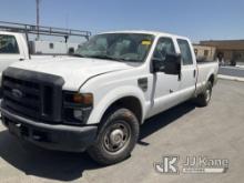 2008 Ford F250 Crew-Cab Pickup Truck Runs & Moves) (Dry Rot on all Tires