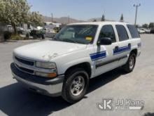 2001 Chevrolet Tahoe 4x4 Sport Utility Vehicle Runs & Moves, Failed Smog