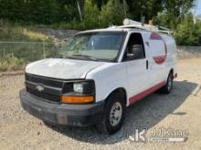 2007 Chevrolet Express G2500 Cargo Van Runs & Moves) (Passenger-side Cargo Door Latch Damaged, Body 