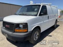 2015 GMC Savana G2500 Cargo Van CNG Only) (Runs & Moves, Body & Rust Damage