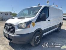 2015 Ford Transit-250 Cargo Van Runs & Moves, Body & Rust Damage, Check Engine Light On