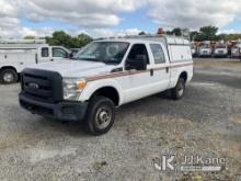 (Plymouth Meeting, PA) 2015 Ford F250 4x4 Crew-Cab Pickup Truck Needs A New Engine, Runs Rough & Mov