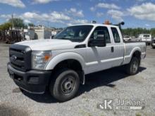 2015 Ford F250 4x4 Extended-Cab Pickup Truck Runs & Moves, Body & Rust Damage