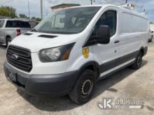 2015 Ford Transit-250 Cargo Van Runs & Moves, Body & Rust Damage