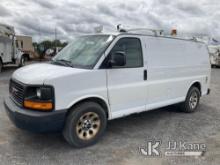 2013 GMC Savana G1500 AWD Cargo Van Runs & Moves, Body & Rust Damage