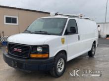 2015 GMC Savana G2500 Cargo Van Runs & Moves, Body & Rust Damage