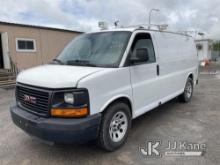 2014 GMC Savana G1500 AWD Cargo Van Runs & Moves, Body & Rust Damage