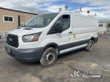 2015 Ford Transit-250 Cargo Van Runs & Moves, Body & Rust Damage