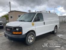 2015 GMC Savana G2500 Cargo Van CNG Only) (Runs & Moves, Body & Rust Damage